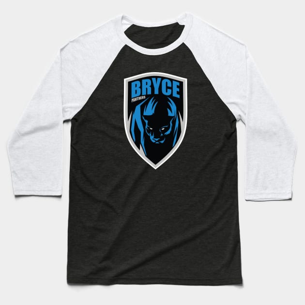 Bryce Panthers Baseball T-Shirt by Nagorniak